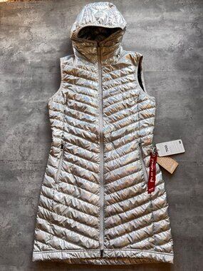 Skhoop Osa Vest NWT Down Filled, Pearl White, Medium